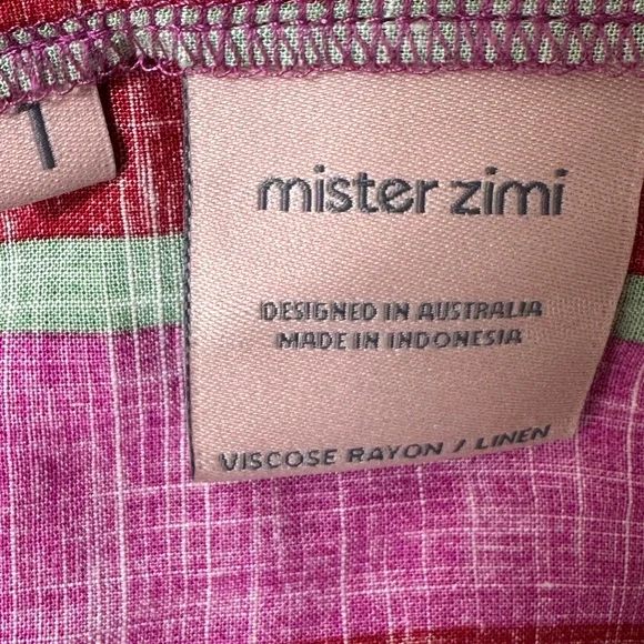 Mister Zimi Layla Pink Tiered Maxi Resort Dress - Picture 9 of 10